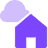 cloud house icon