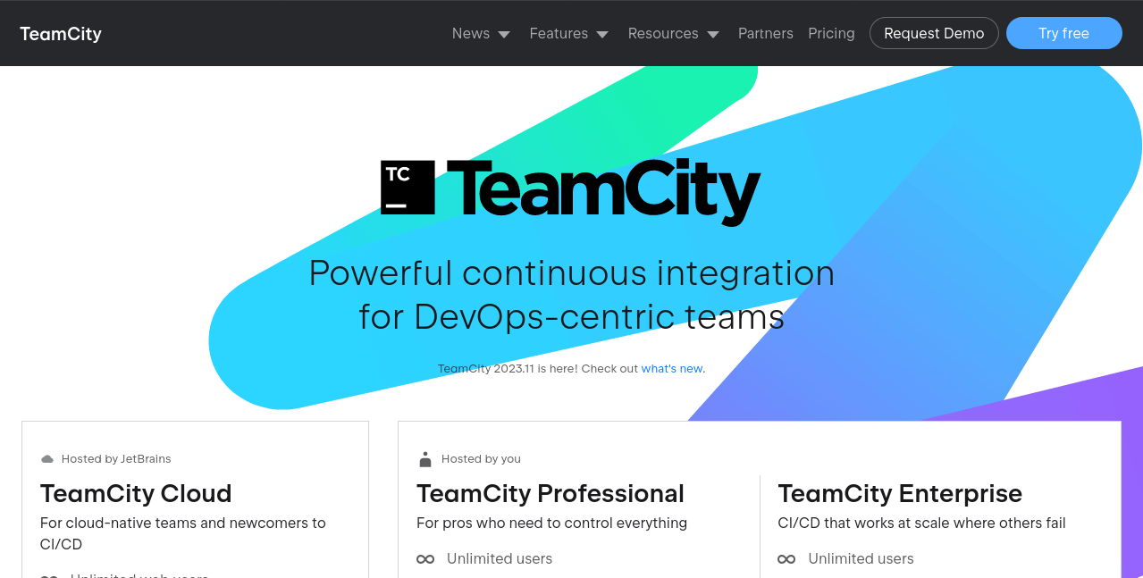 cicd tools teamcity