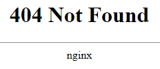 kubernetes ingress - nginx 404