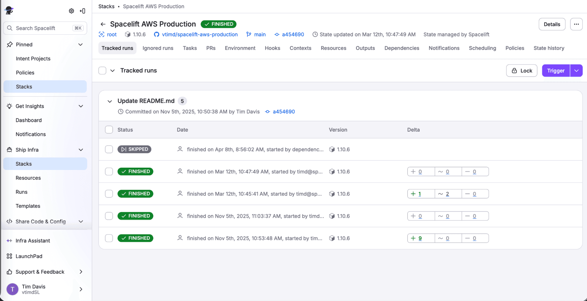 spacelift default workflow example
