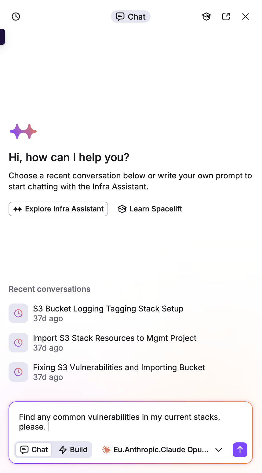 spacelift intelligence example