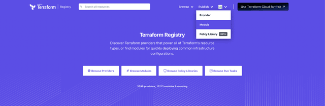 Using Terraform Registry - Providers, Modules & Publishing