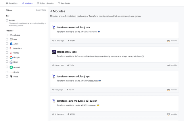 Using Terraform Registry - Providers, Modules & Publishing