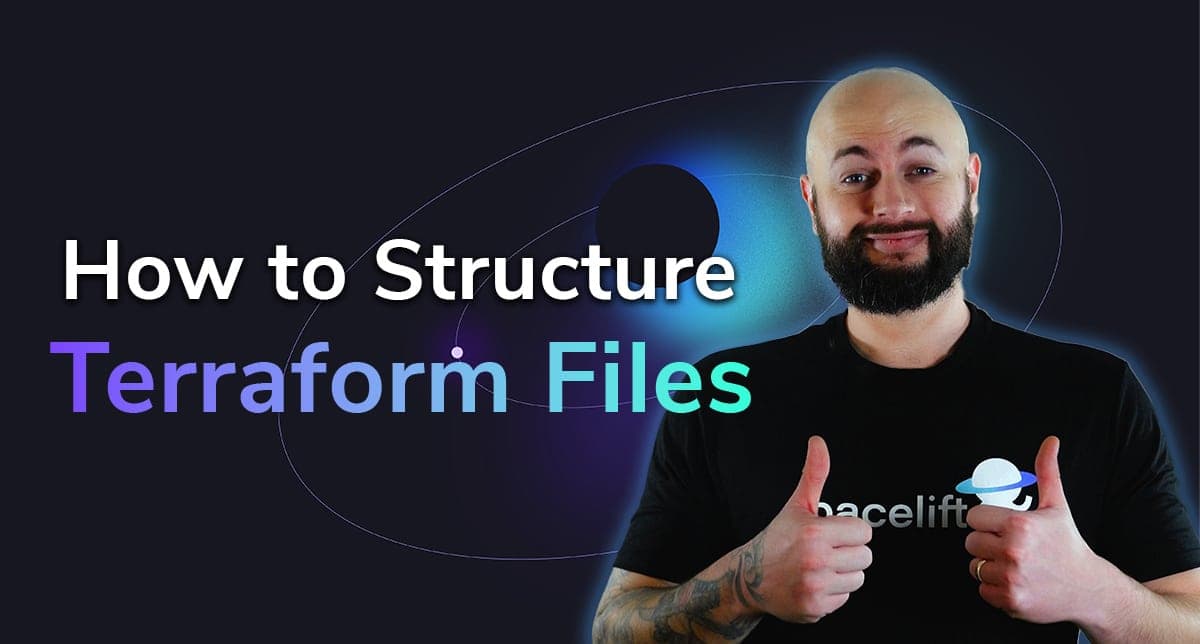 how to organize terraform files video thumbnail