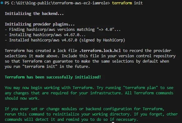terraform iam role policy attachment