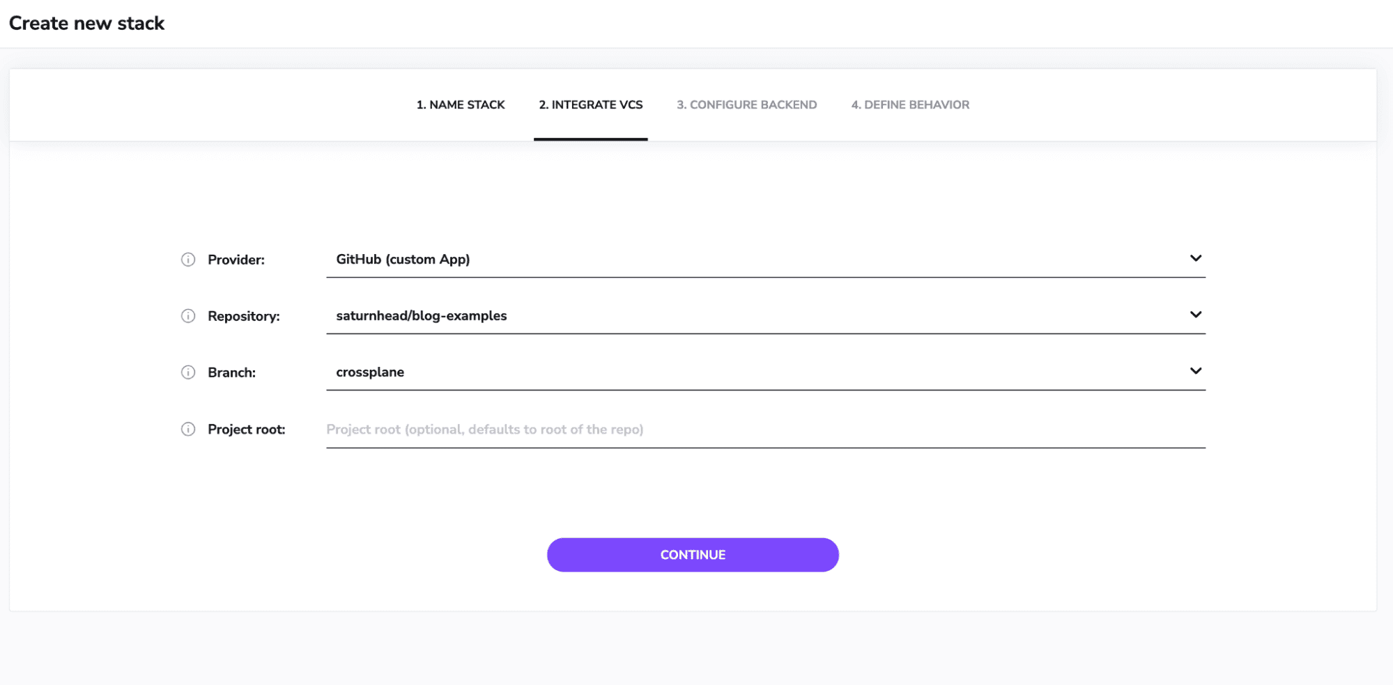 terraform crossplane create stack repo