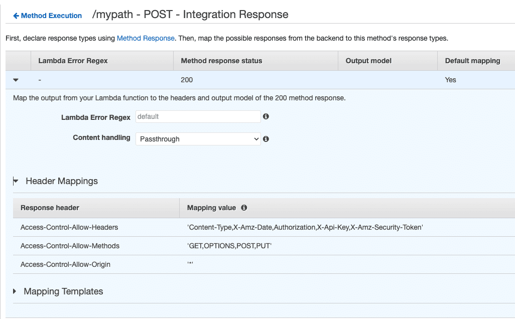 terraform api gateway cors example