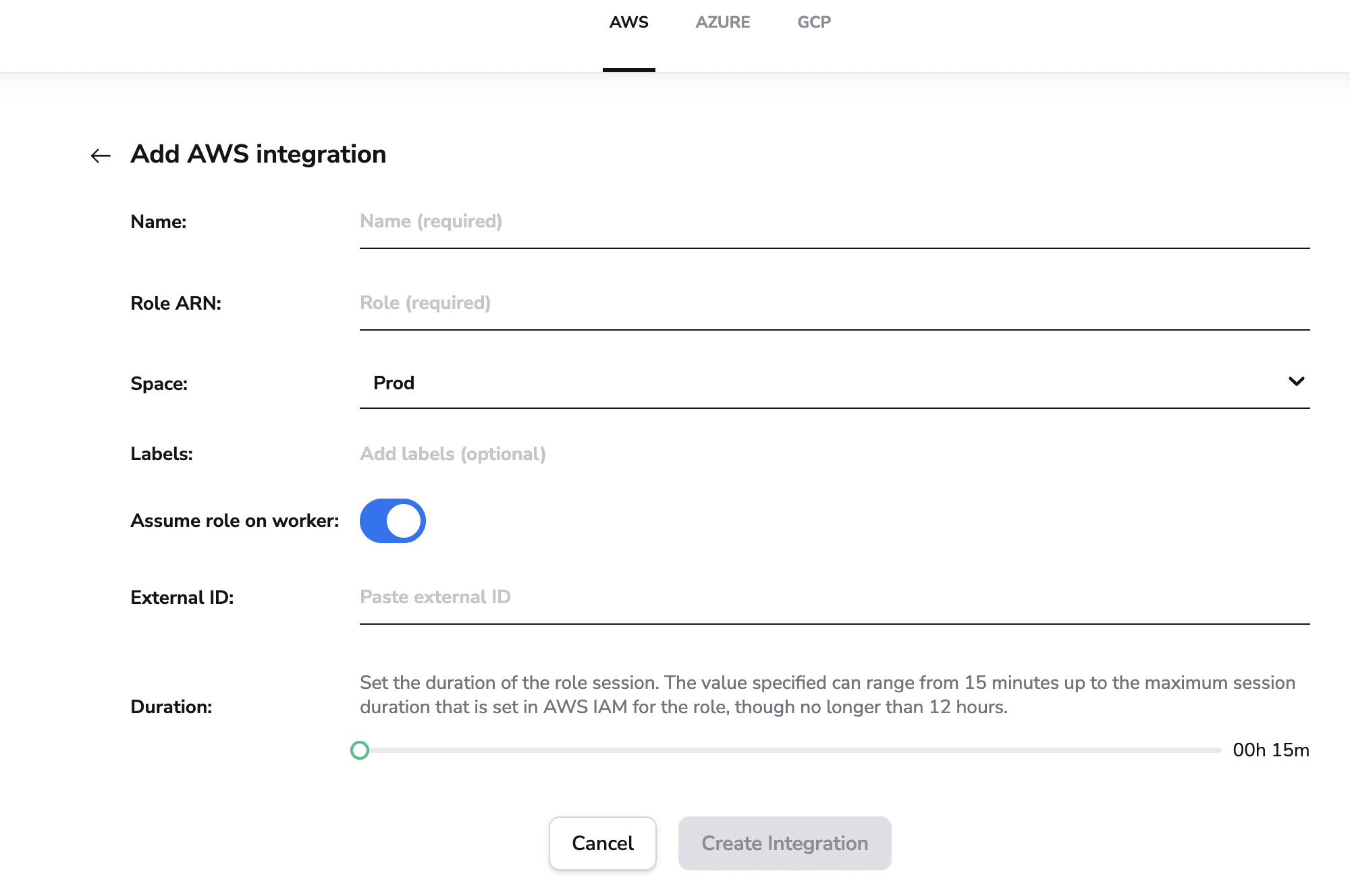 spacelift multicloud credentials