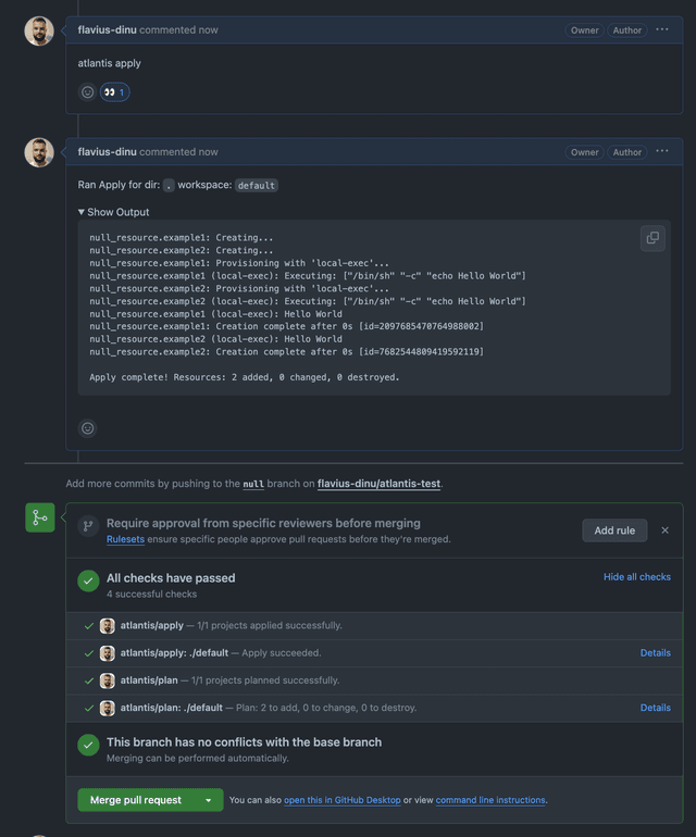 Atlantis: Terraform Pull Request Automation (Tutorial)