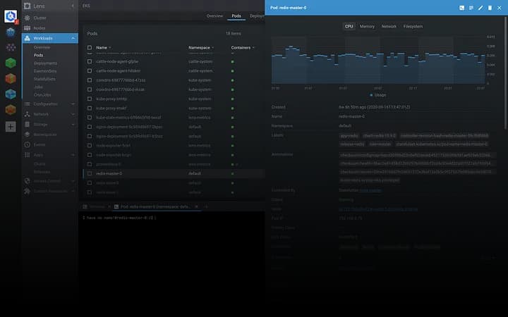 kubernetes dashboard alternatives lens