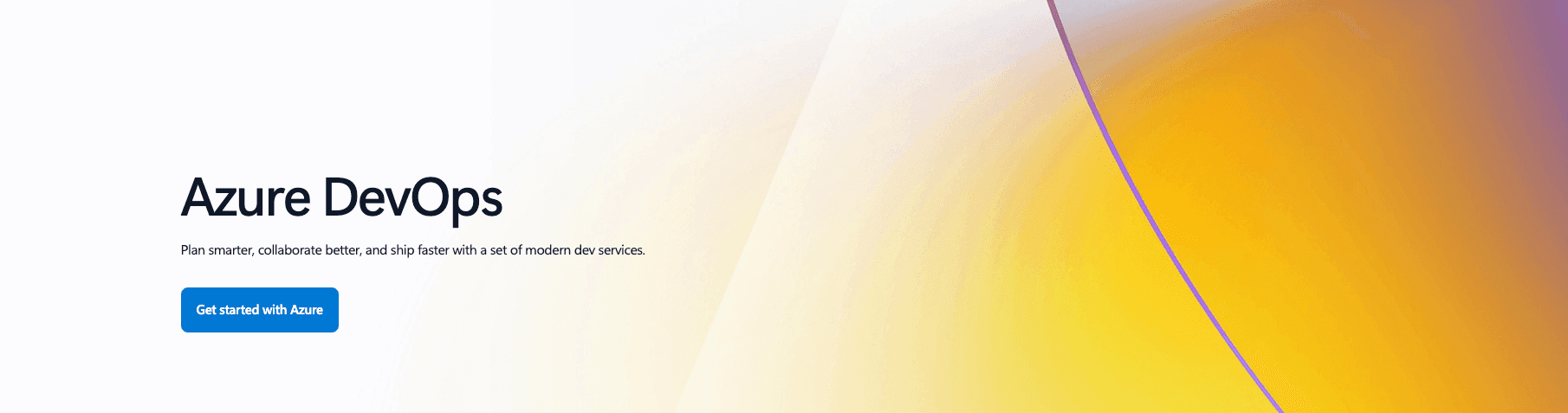 Terraform alternative Azure DevOps homepage screenshots