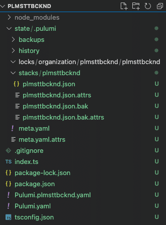 Migrate the state file to Pulumi Cloud