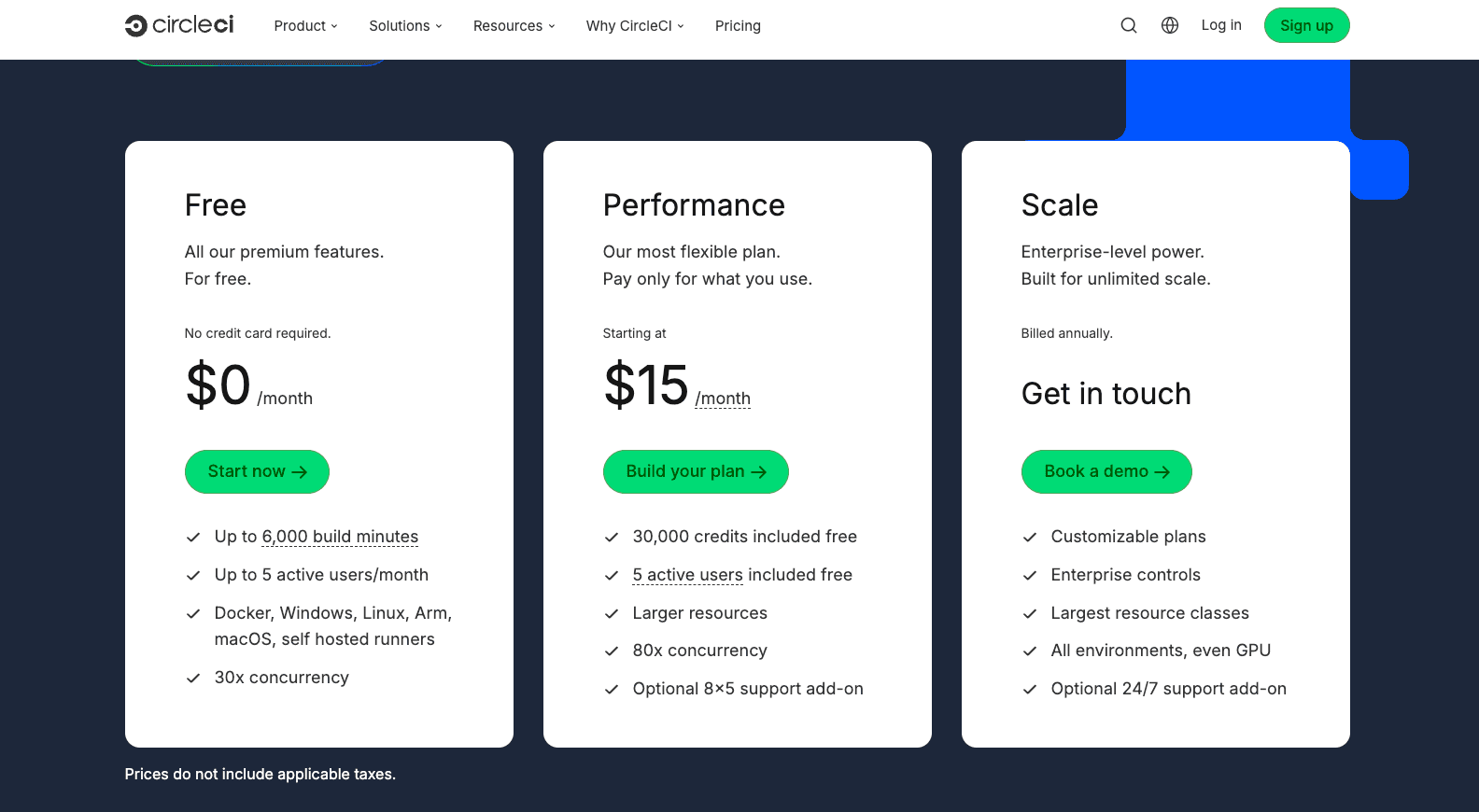 Terraform alternative circleci pricing