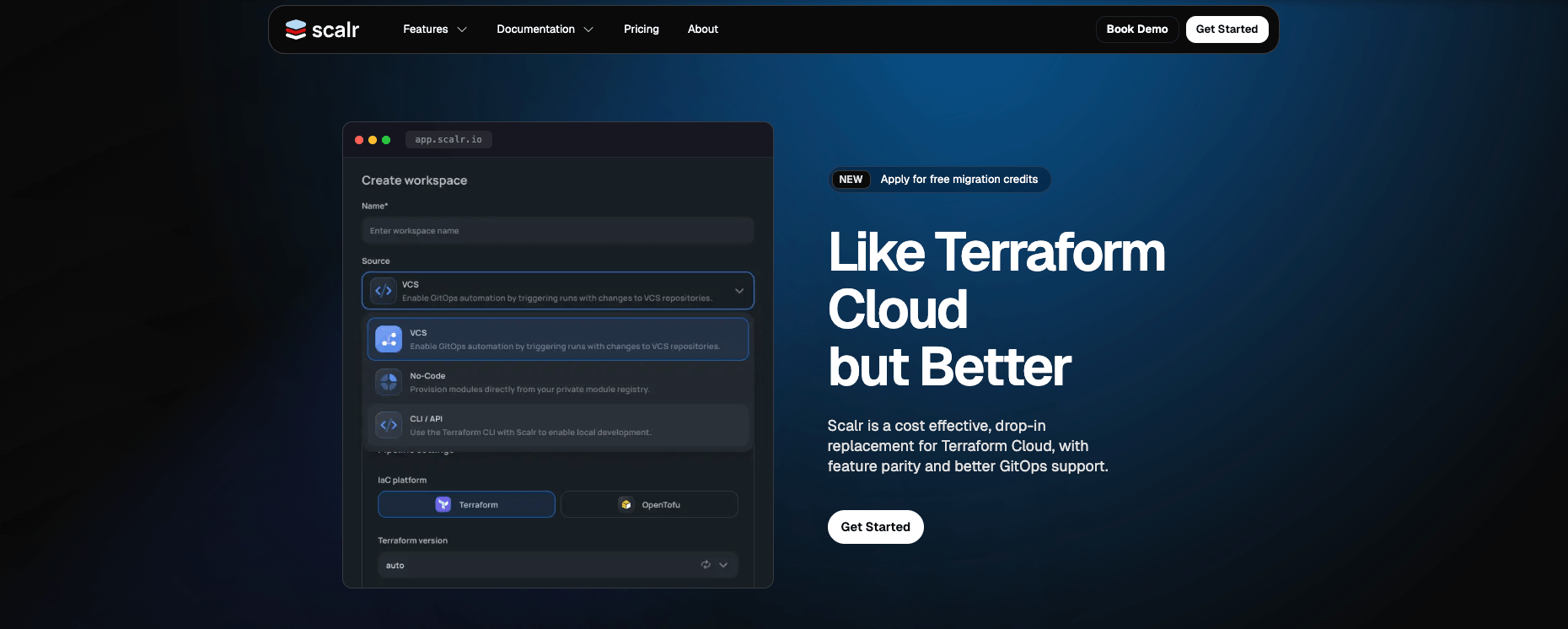 terraform cloud alternative scalr homepage