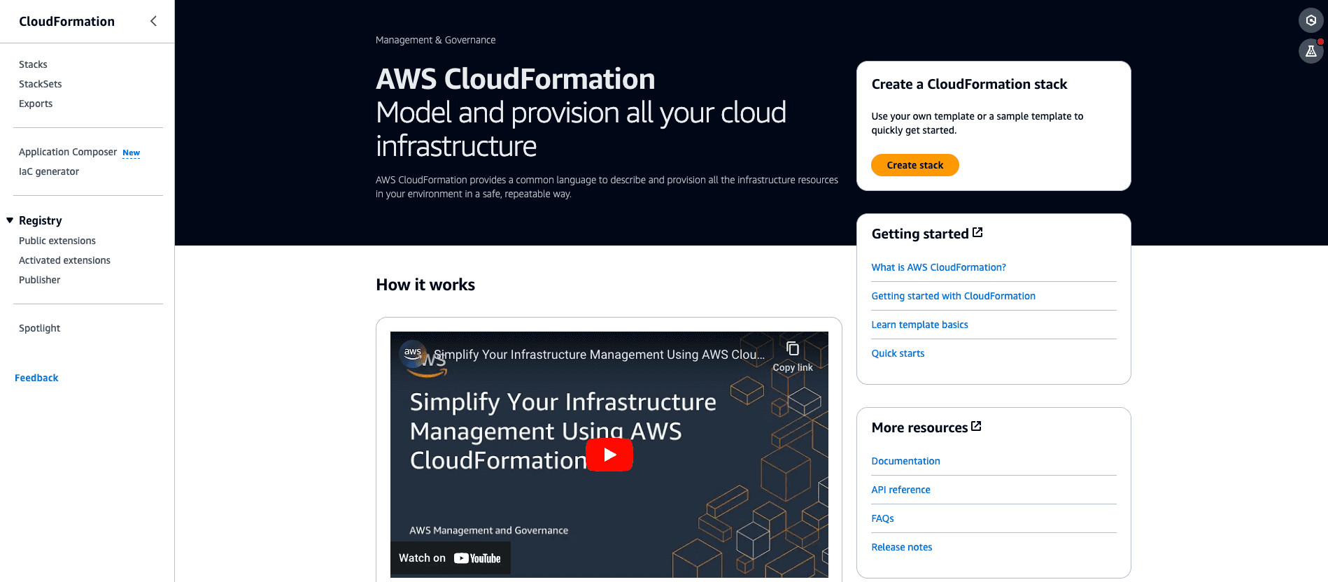 aws cloudformation template example