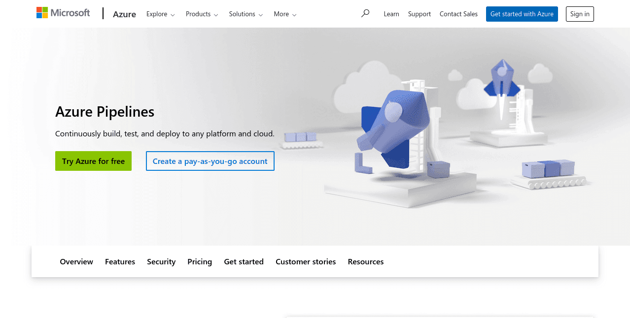 continuous delivery tools azure pipelines