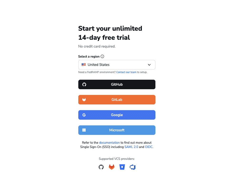 getting started with spacelift create account