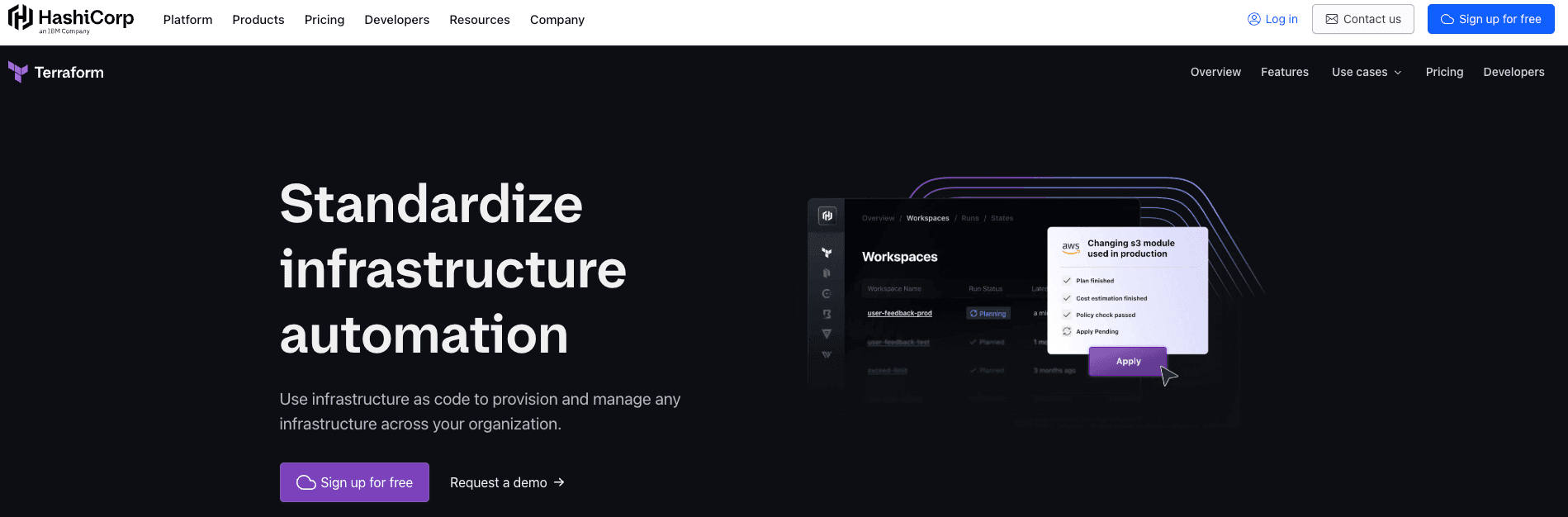 aws devops tool terraform
