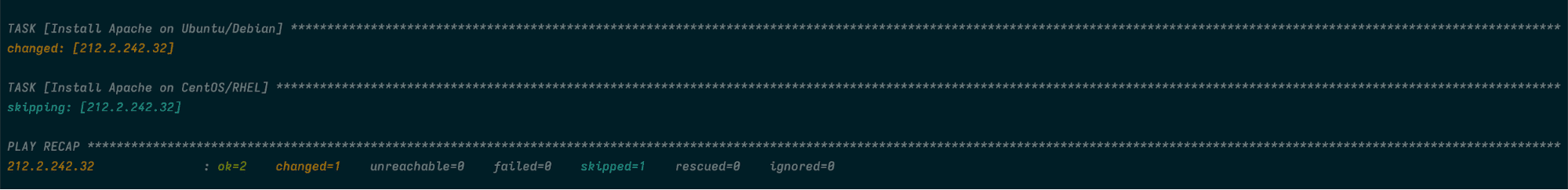 Conditional package installation by OS