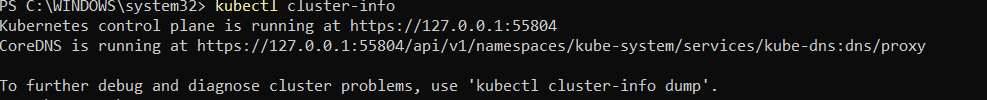 Get the Kubernetes API server info