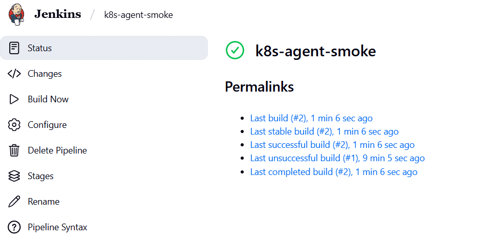 kubernetes agent