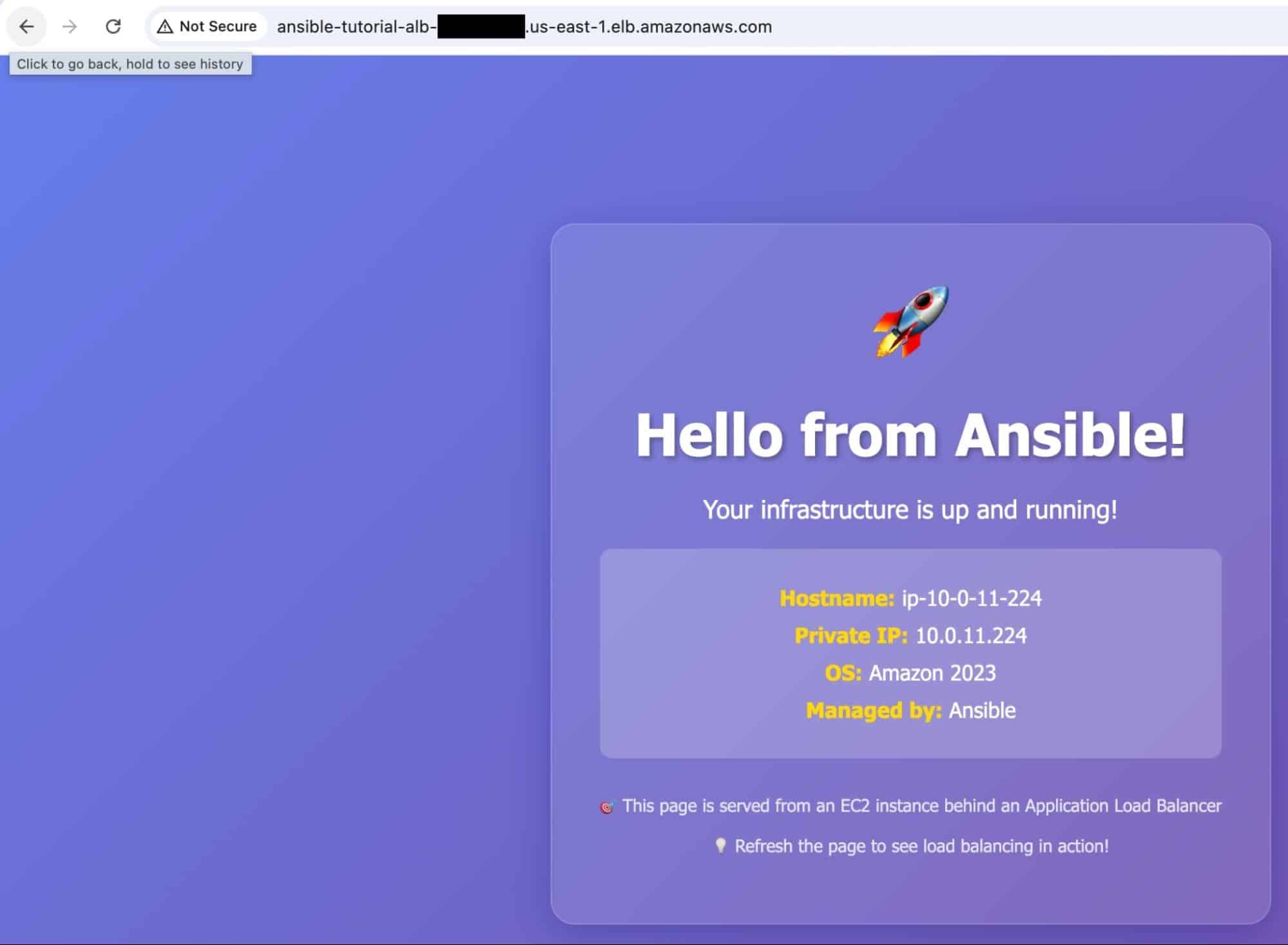 ansible iac example