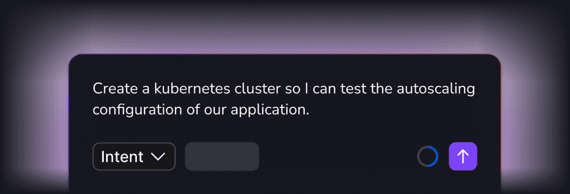 Describe your infrastructure in natural language
