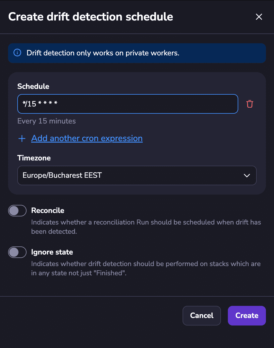 spacelift drift detection