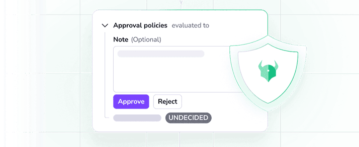 Policies built in, not bolted on