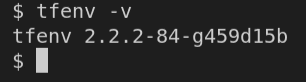 installing tfenv on Linux