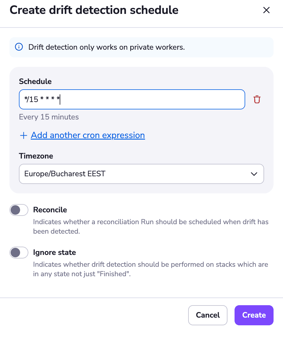 drift detection with spacelift