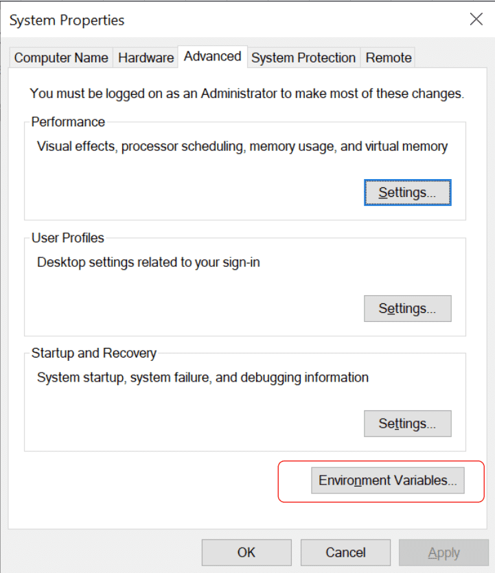 Update Path Environment Variable