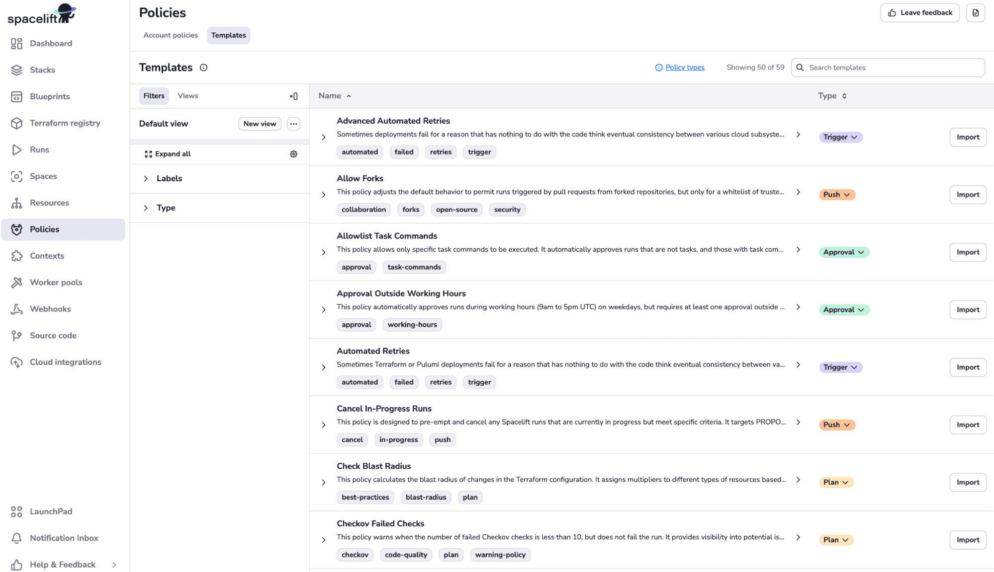 policy as code with spacelift