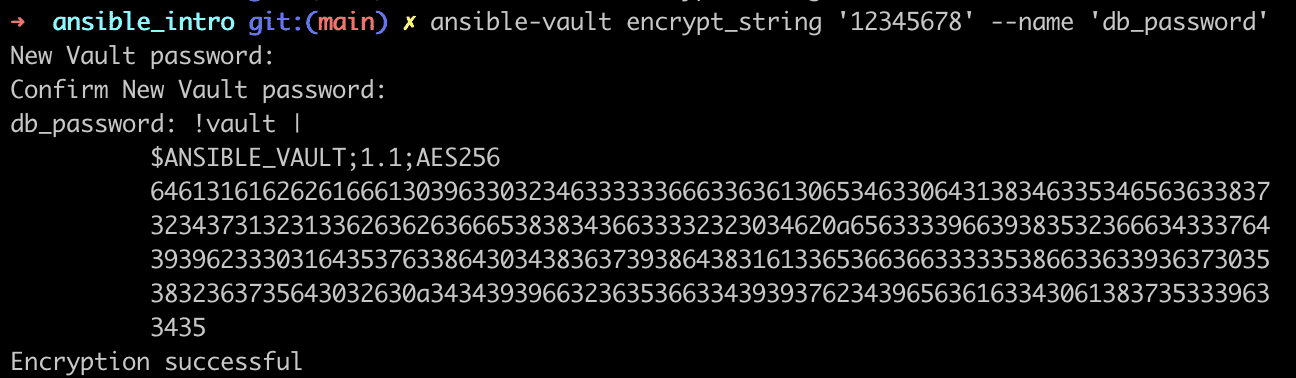 Ansible Vault