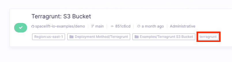 Terragrunt: S3 Bucket