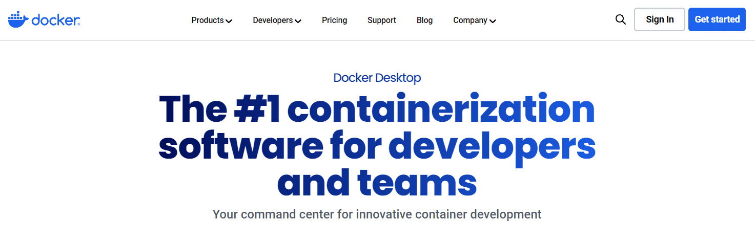 docker ci cd tools