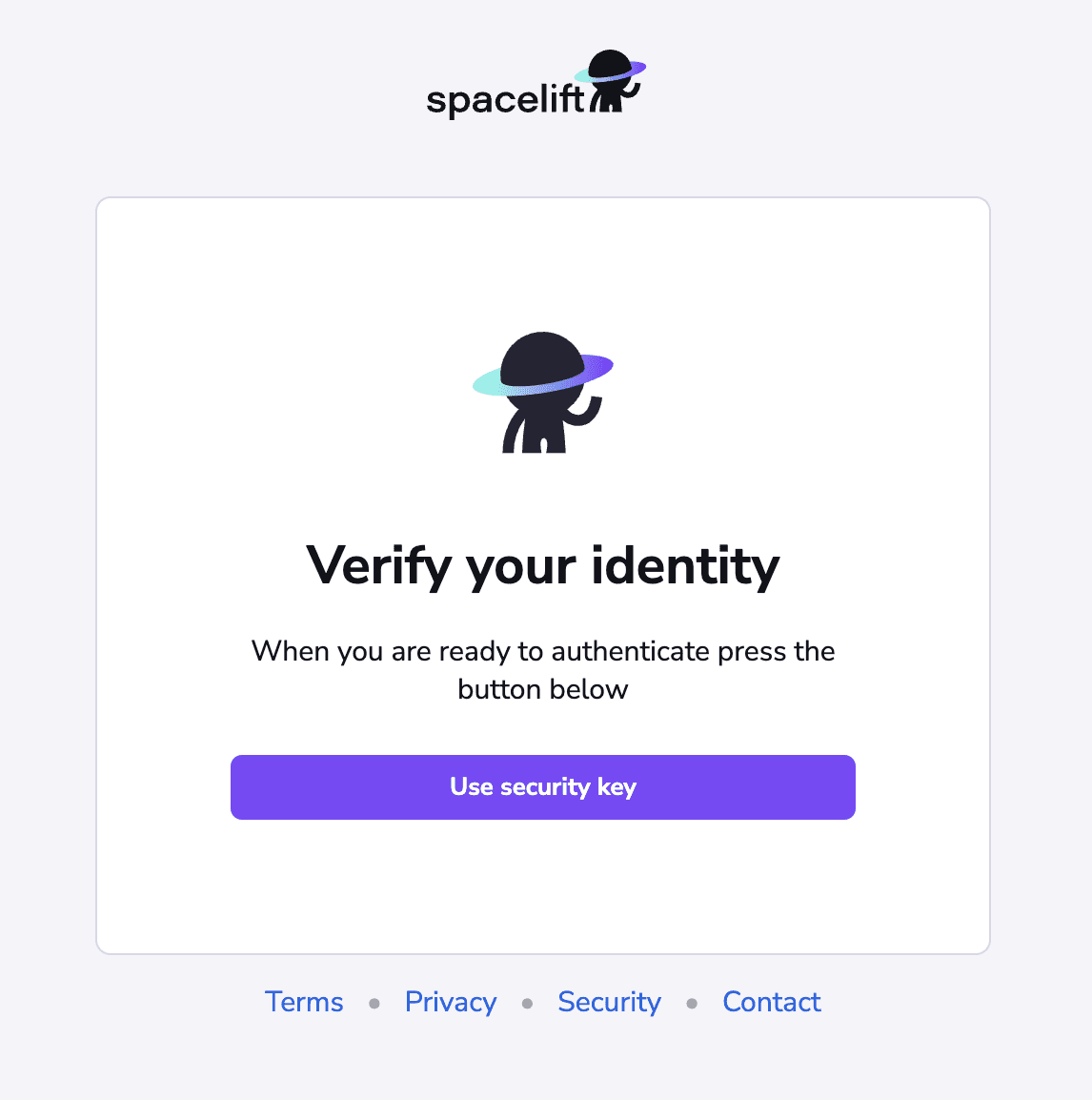 infrastructure security identity verification