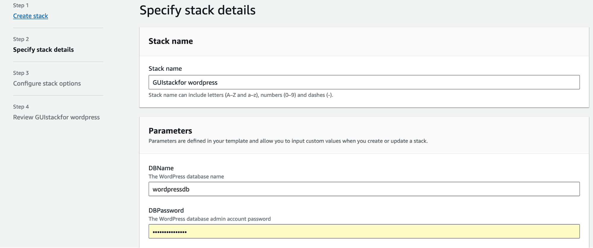 cloudformation deploy