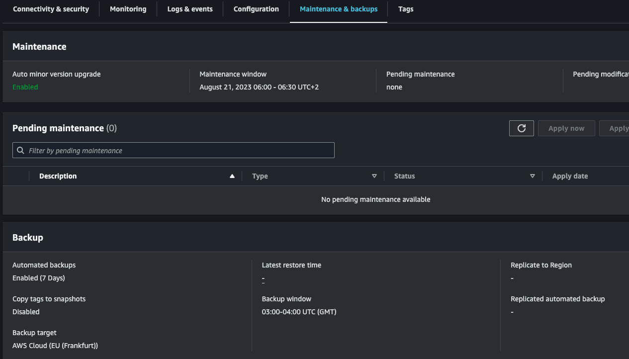 terraform rds cluster