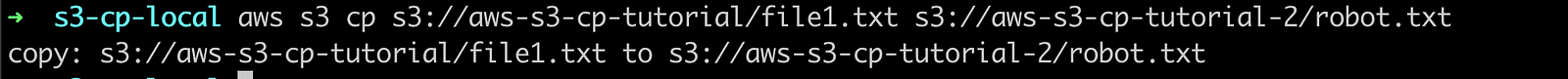 aws s3 cp directory