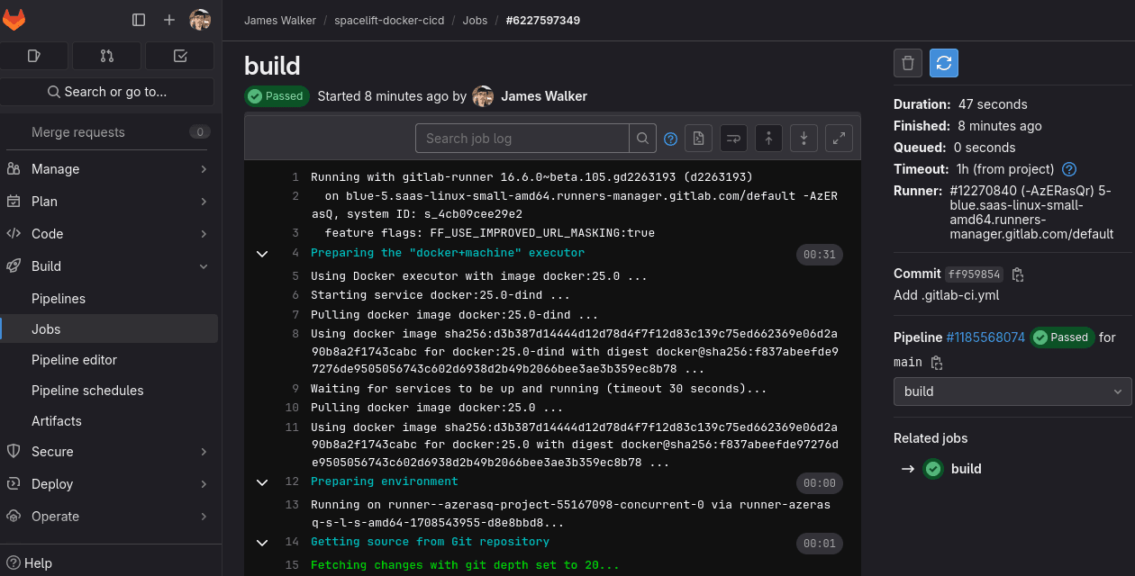 bitbucket ci cd docker