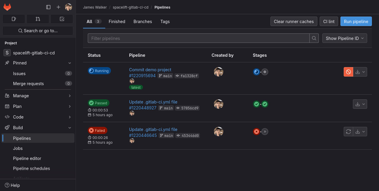 gitlab ci yml reference