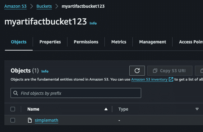 6 github actions artifacts