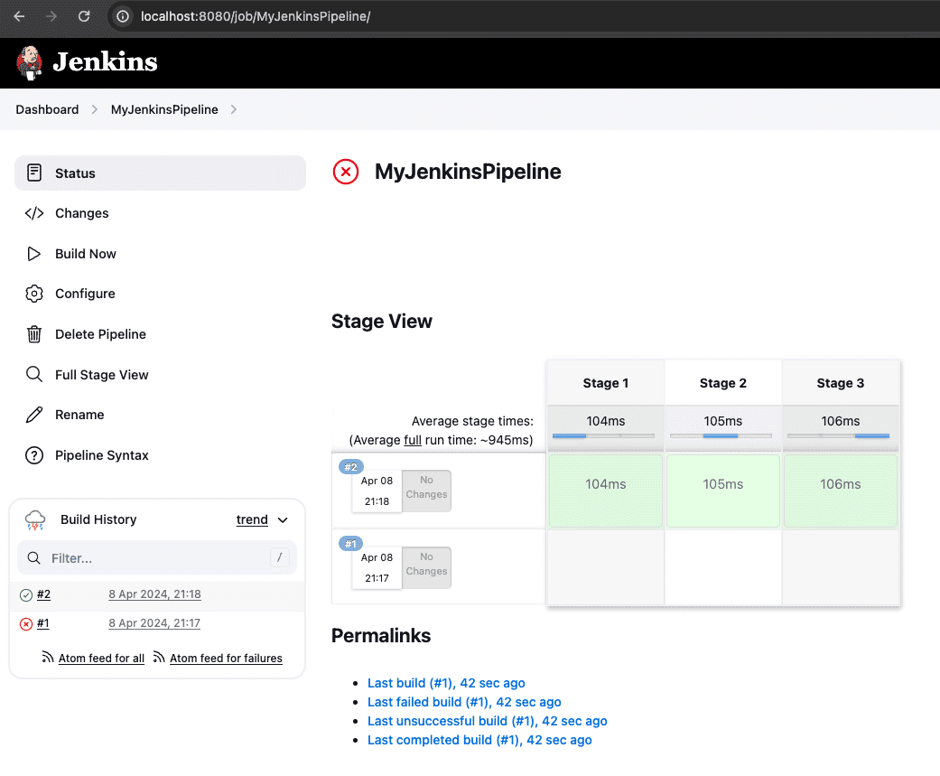 build jenkins pipeline