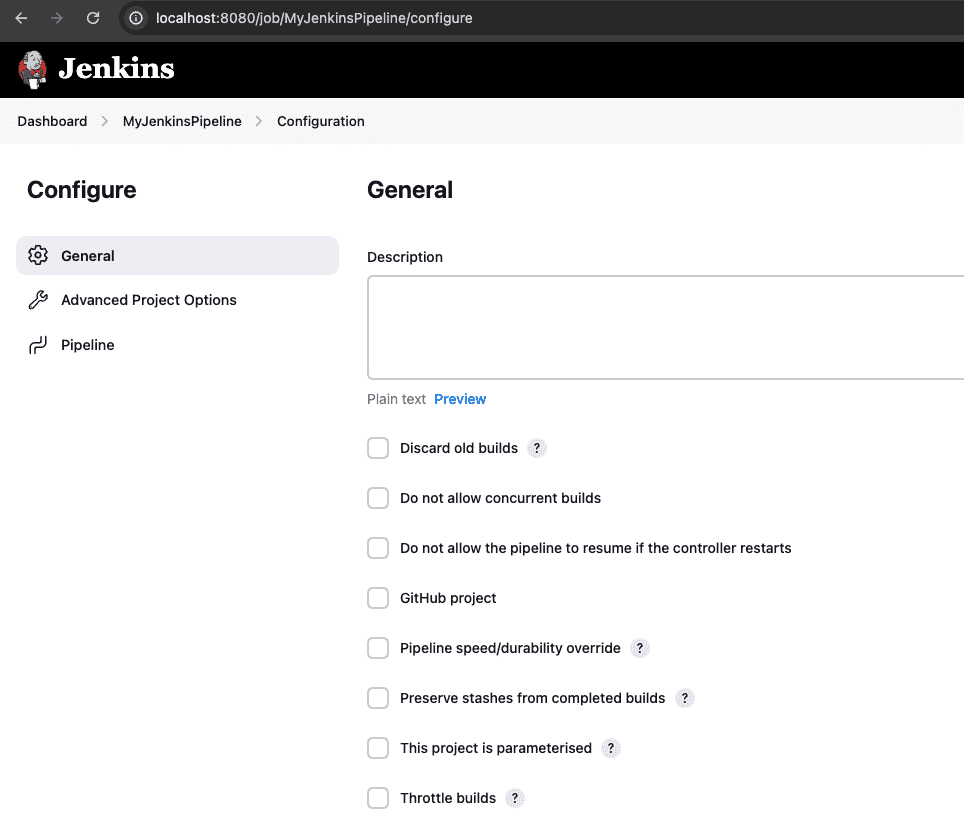 configure jenkins