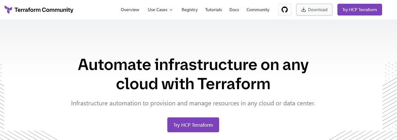 software configuration management tools terraform