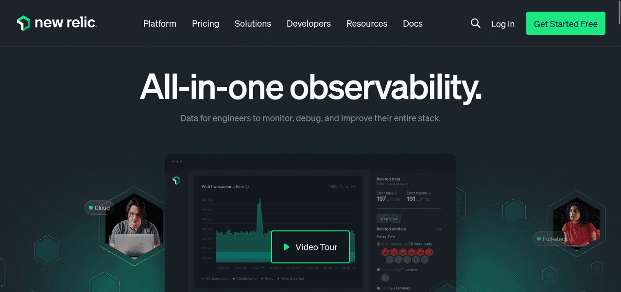 devops monitoring tools new relic