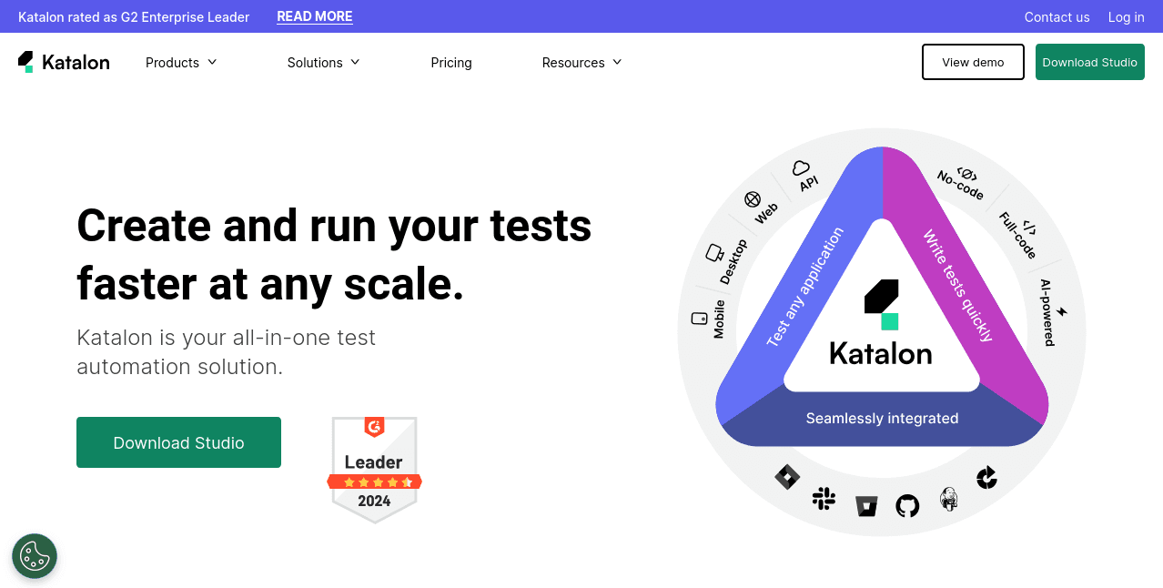 devops testing tools katalon