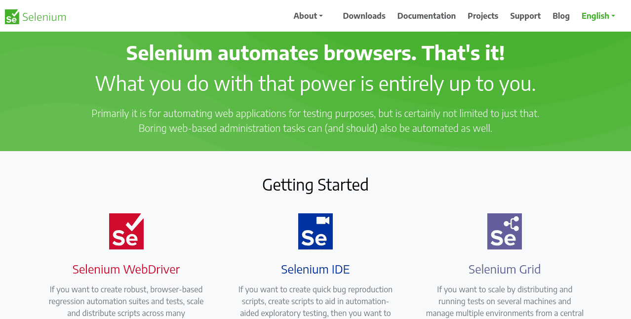 devops testing tools selenium