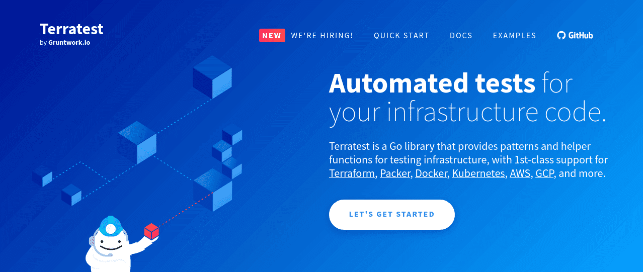 devops testing tools terratest